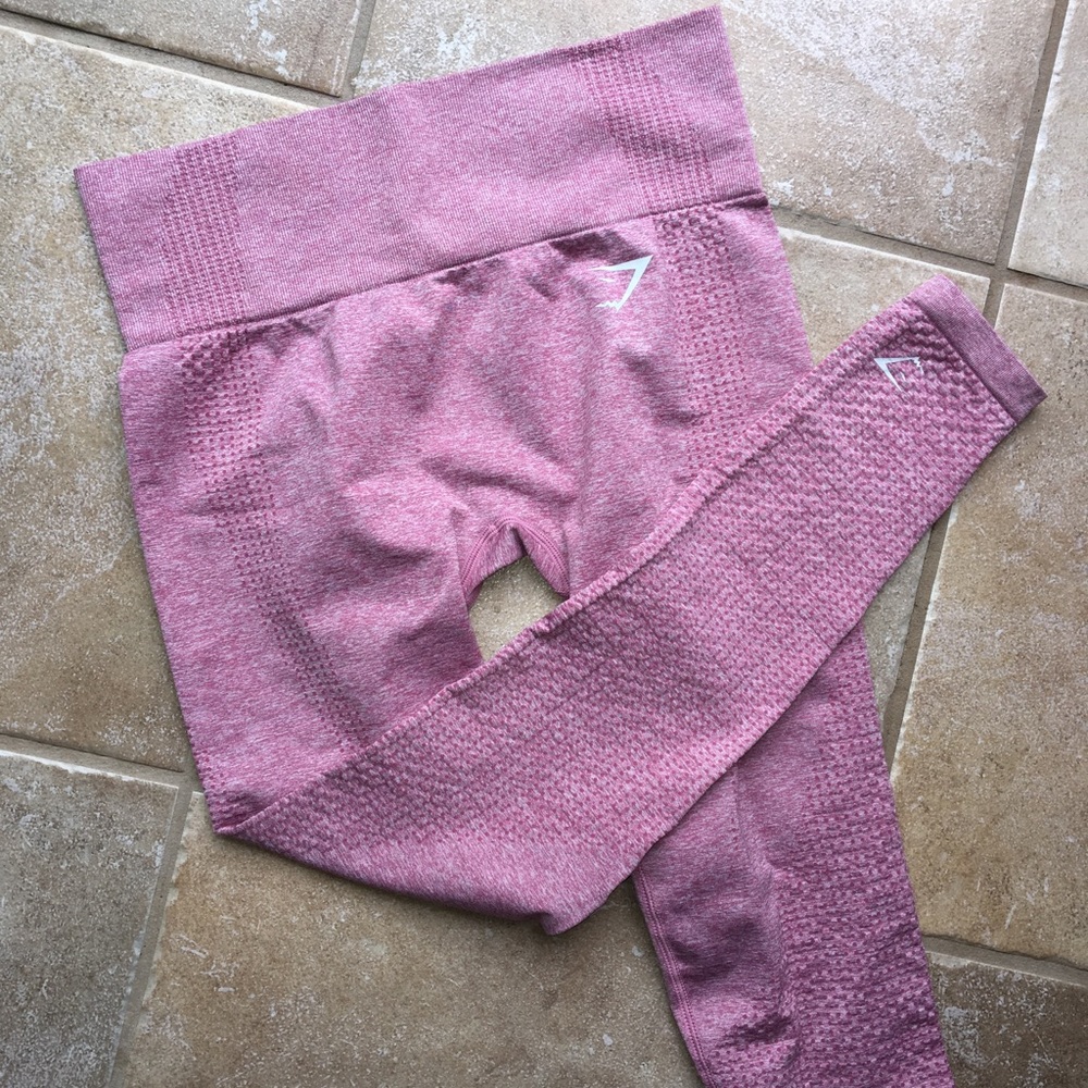 Gymshark vital seamless tights pink